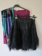 Cora Kemperman shirt met pettycoat rokje maat 36, Verzenden, Zwart, Nieuw, Cora Kemperman