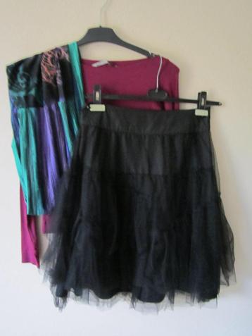 Cora Kemperman shirt met pettycoat rokje maat 36 beschikbaar voor biedingen