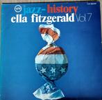 Ella Fitzgerald LP - Jazz History volume 7 2LP, 1960 tot 1980, Jazz, Gebruikt, Ophalen of Verzenden