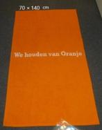 badlaken strandhanddoek, grote handdoek oranje baddoek, doek, Ophalen of Verzenden, Nieuw, Oranje, Handdoek