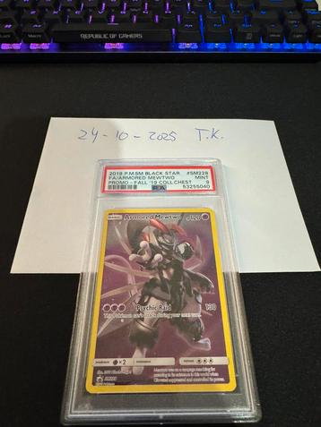 Armored Mewtwo SM228 promo PSA 9 beschikbaar voor biedingen