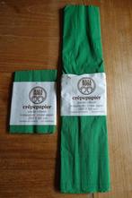 kerst - groen crepe papier voor ondergrond kerststal, Diversen, Kerst, Ophalen of Verzenden, Nieuw