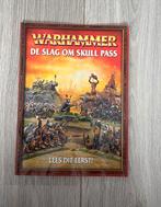 Warhammer de slag om skullpass, Hobby en Vrije tijd, Wargaming, Ophalen of Verzenden, Zo goed als nieuw, Warhammer, Boek of Catalogus