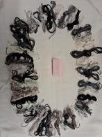 DMC borduurgarens restanten. Zwart grijs., Hobby en Vrije tijd, Borduren en Borduurmachines, Ophalen of Verzenden, Nieuw, Handborduren