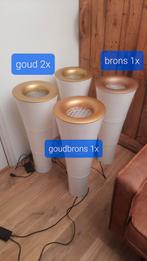 4 ikea flacka vloerlampen G0209,lees de beschrijving., Huis en Inrichting, Lampen | Vloerlampen, Ophalen of Verzenden, Kunststof