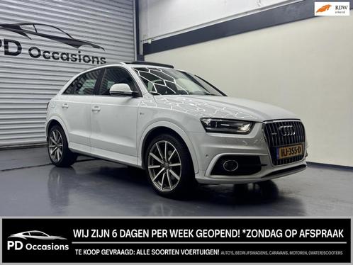 Audi Q3 2.0 TFSI quattro 3x S-Line - Pano - Elek. Stoelen. -, Auto's, Audi, Bedrijf, Te koop, Q3, 4x4, ABS, Achteruitrijcamera