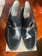 Moreschi Leren Loafers - Zwart - Maat 9,5 uk is eu 44, Loafers, Zwart, Ophalen of Verzenden, Zo goed als nieuw