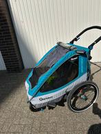 qeridoo fietskar, Fietsen en Brommers, Fietsaccessoires | Aanhangers en Karren, Vering, Ophalen of Verzenden, Zo goed als nieuw