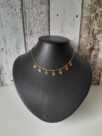 Verstelbare goudkleurige rvs ketting met sterretjes, Overige materialen, Verstelbaar, Nieuw, Ophalen of Verzenden
