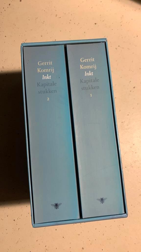 Gerrit Komrij - Inkt, Boeken, Essays, Columns en Interviews, Zo goed als nieuw, Ophalen of Verzenden