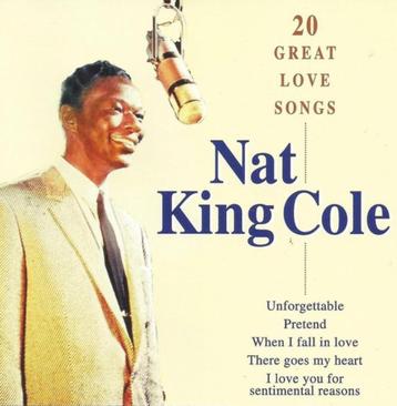 Nat King Cole – 20 Great Love Songs CD beschikbaar voor biedingen