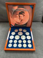 Zilveren munten (zilverschat Juliana), Postzegels en Munten, Munten | Nederland, Ophalen, Koningin Juliana, Setje, Zilver
