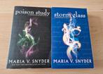 Boeken maria v snyder poison study storm glass fantasy, Ophalen of Verzenden, Zo goed als nieuw