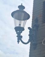 Gietijzeren lamp groot model buitenlamp, Ophalen, Gebruikt