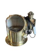 prachtig oud decoratief antiek sloepkompas met verlichting, Watersport en Boten, Gebruikt, Overige typen, Kompas, Info@schipperswinkel.nl