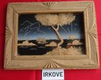 DIORAMA VAN KURK * Chinees * TWEE STUKS *, Antiek en Kunst, Kunst | Niet-Westerse kunst, Verzenden