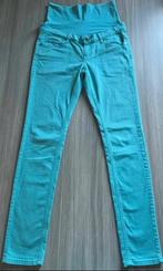 Queen mum zwangerschapsbroek W29, Maat 38/40 (M), Blauw, Queen mum, Ophalen of Verzenden