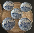 Louis Regout Maastricht Zwiebelmuster 5 x bordjes, Antiek en Kunst, Ophalen of Verzenden