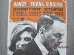 Nancy & Frank Sinatra   -  Somethin' stupid, Cd's en Dvd's, Vinyl Singles, Verzenden, 7 inch, Single, Zo goed als nieuw