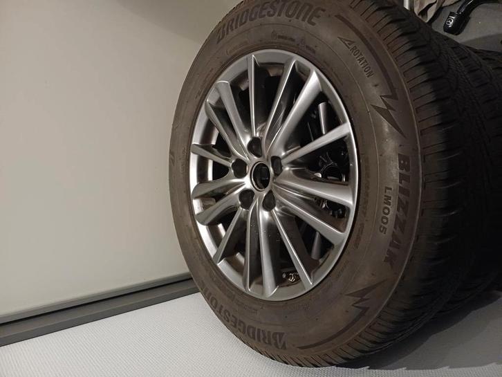 Mazda CX5 velgen met winterband, Auto-onderdelen, Banden en Velgen, Velg(en), Winterbanden, 17 inch, 225 mm, Gebruikt, Ophalen