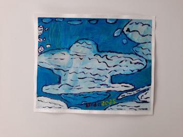Schilderij Wolken 25 beschikbaar voor biedingen