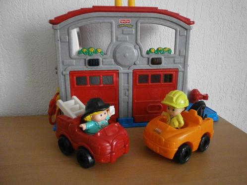 Little people brandweer/Little people brandweerauto mt licht, Kinderen en Baby's, Speelgoed | Fisher-Price, Zo goed als nieuw