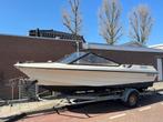 Draco Speedboot inboard 125 PK incl. trailer, Watersport en Boten, Speedboten, Ophalen, Binnenboordmotor, Zo goed als nieuw, Minder dan 70 pk
