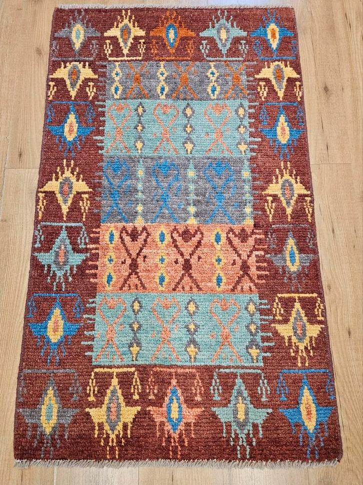 Handgeknoopt oosters tapijt modern design 120x76, Huis en Inrichting, Stoffering | Tapijten en Kleden, Nieuw, 50 tot 100 cm, 100 tot 150 cm