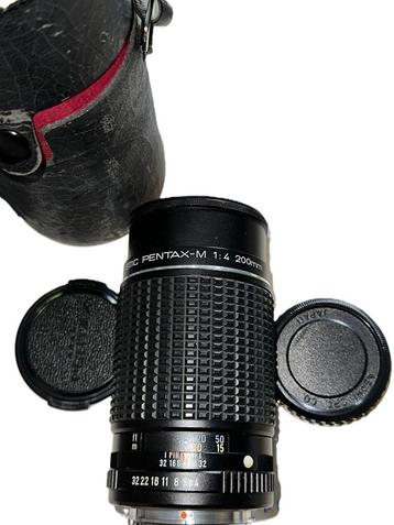 Pentax-M 200mm telelens 1:4 met Pentax-K vatting/mount beschikbaar voor biedingen