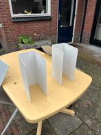 Witte Stalen Nachtkastjes - Set van 2, Ophalen of Verzenden, Zo goed als nieuw