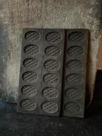 Oude bakvorm bakblik sober sleets imperfect, Antiek en Kunst, Ophalen of Verzenden