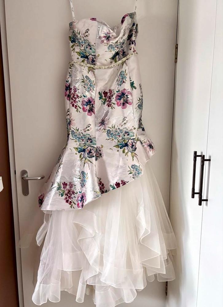 Ellie Wilde by Mon Cheri Bruidsjurk, Kleding | Dames, Trouwkleding en Trouwaccessoires, Nieuw, Trouwjurk, Wit, Ophalen of Verzenden