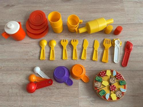 Fisher-Price kinderkeukenspullen (bijv Ikea Duktig), Kinderen en Baby's, Speelgoed | Fisher-Price, Gebruikt, Overige typen, Ophalen