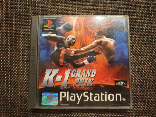 K-1 Grand Prix Boxing Playstation 1 K1 Boxen Game PS1, Spelcomputers en Games, Games | Sony PlayStation 1, Zo goed als nieuw, Sport