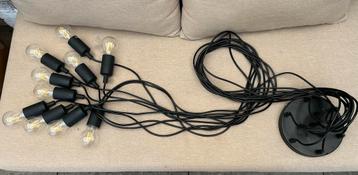 Lucide Hanglamp Zwart 10xE27 (excl. ophanghaakjes) beschikbaar voor biedingen