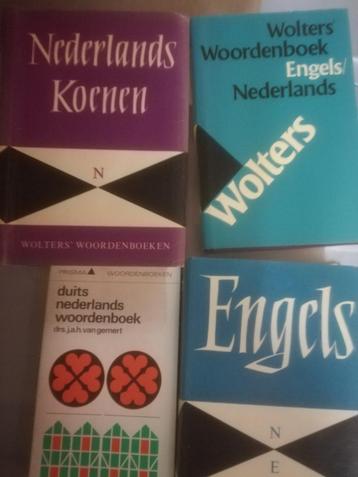 2 Woordenboeken: Eng-Ned / Ned -Duits en Nederlands. beschikbaar voor biedingen
