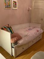IKEA bed hemmes, Huis en Inrichting, Slaapkamer | Bedden, 80 cm, Gebruikt, Eenpersoons, Wit