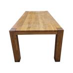 Vintage eikenhouten eettafels, terras tafels 200x100 cm