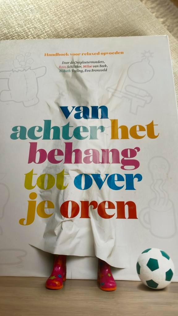 Roos Schlikker - Van achter het behang tot over je oren, Boeken, Zwangerschap en Opvoeding, Zo goed als nieuw, Ophalen of Verzenden