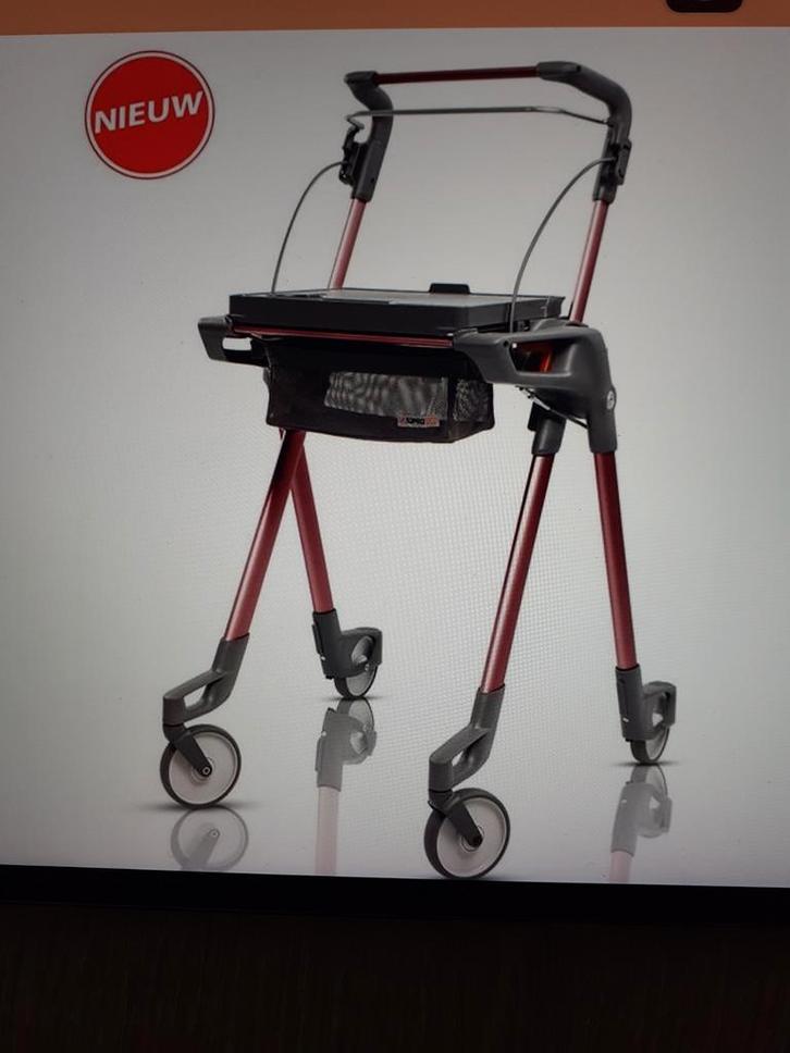 Topro binnen rollator Hestia ,Dienblad en sta op hulp nieuw, Diversen, Rollators, Lichtgewicht, Ophalen