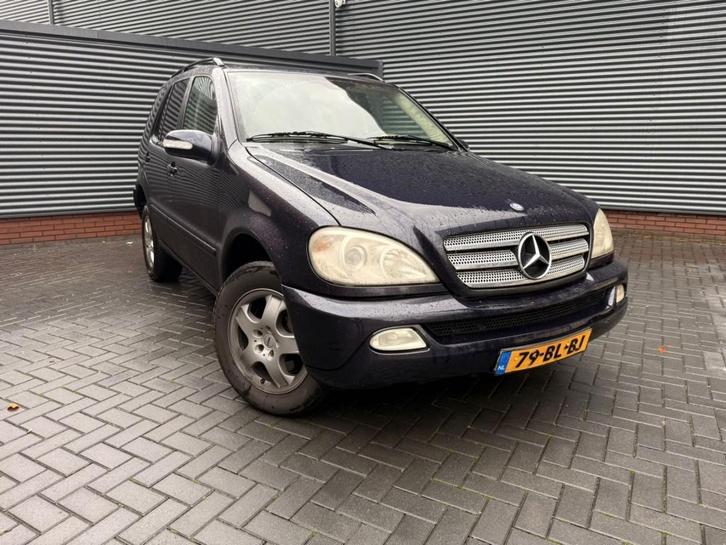 Mercedes-benz M-KLASSE ML 270 CDI - Grijs kenteken, Auto's, Bestelauto's, Bedrijf, Centrale vergrendeling, Climate control, Cruise Control