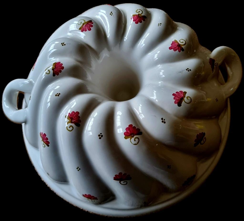 GMUNDNER VINTAGE OOSTENRIJKSE PUDDINGSCHAAL,GEMERKT., Ophalen of Verzenden