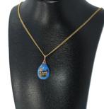 Rusland 14k gouden ei emaille broedende kip faberge hanger, Sieraden, Tassen en Uiterlijk, Ophalen of Verzenden, Goud, Hanger