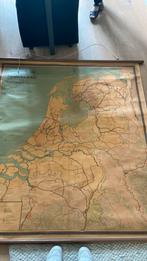 oude wandkaart Nederland 1900, Ophalen, Aardrijkskunde