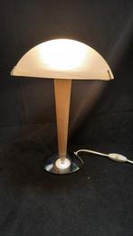 Mushroom tafellamp mooi apart glas,lees de beschrijving., Ophalen of Verzenden, Zo goed als nieuw, Glas, Minder dan 50 cm