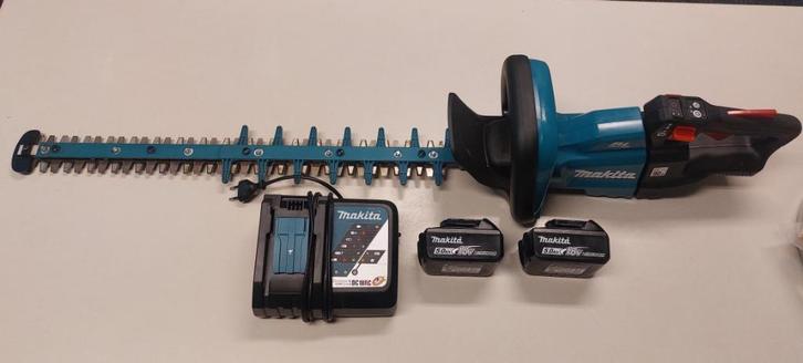 Makita DUH 602 heggenschaar set (als nieuw), Tuin en Terras, Heggenscharen, Zo goed als nieuw, Elektrisch, Ophalen