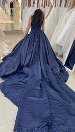 Hennajurk, Kleding | Dames, Trouwkleding en Trouwaccessoires, Ophalen of Verzenden, Zo goed als nieuw, Blauw, Trouwjurk