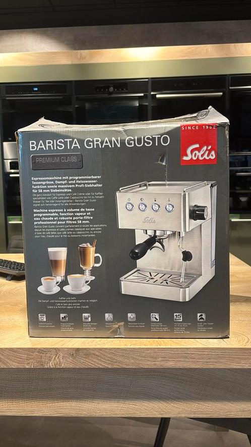 Solis Barista Gran Gusto, Witgoed en Apparatuur, Koffiezetapparaten, Zo goed als nieuw, Gemalen koffie, Overige typen, Koffiemachine