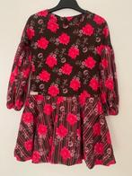 Bruine jurk met bloemen-maat 128, Meisje, Nieuw, Ophalen of Verzenden, Benjamini