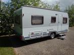 Dethleffs camper 470  2  eenpersoons bedden, Caravans en Kamperen, 2 aparte bedden, Particulier, Rondzit, 4 tot 5 meter